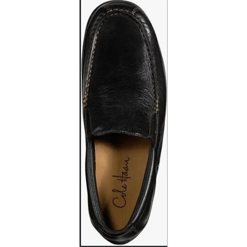 Cole Haan Tucker Venetian Men’s Black Leather Slip-On Loafer Size 11.5